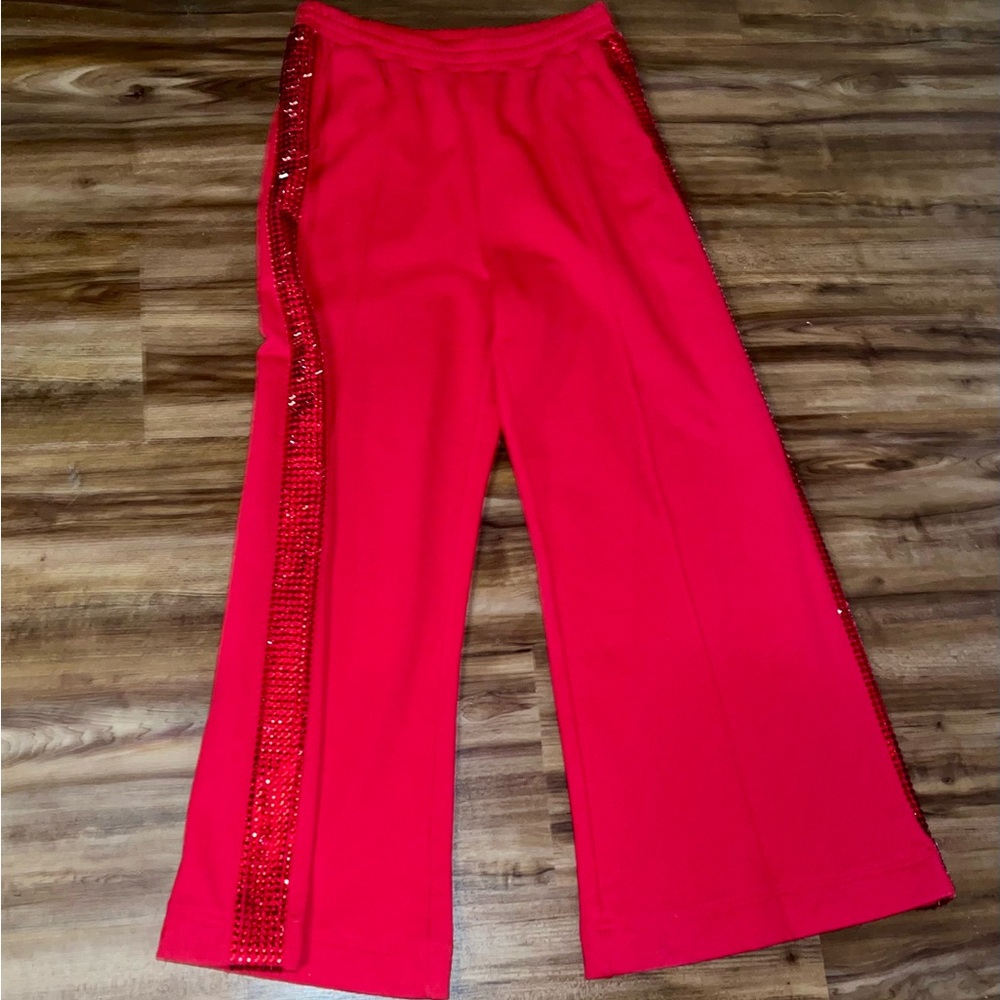 AREA Crystal Embellished Pants - Excellent Condition!